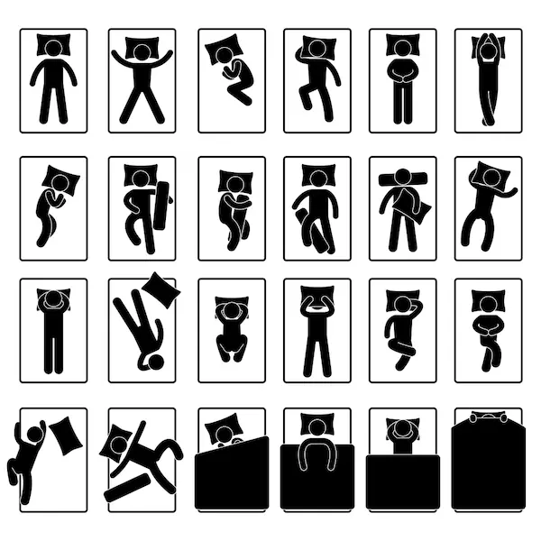 sleeping style